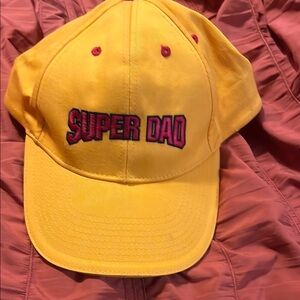 Yellow Super Dad Cap